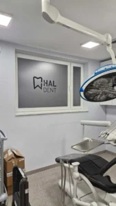 folia matowa w gabinecie dentystycznym