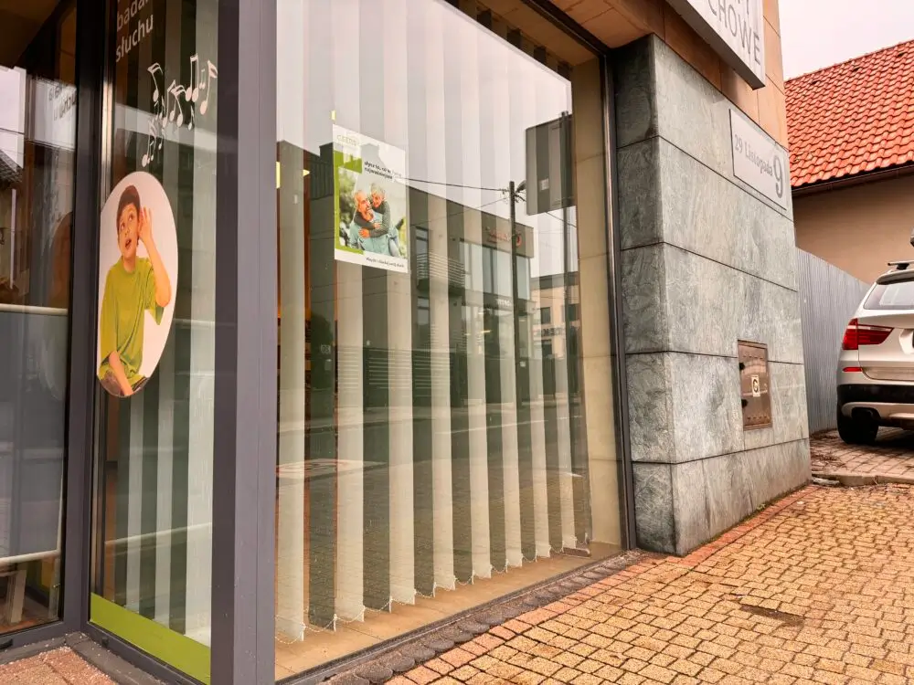 zaluzje pionowe w sklepie